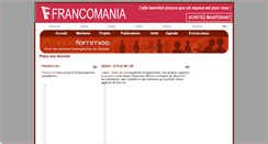 Desktop Screenshot of francofemmes.org
